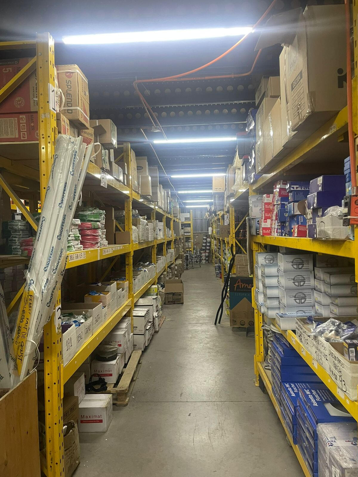 Inventario con orden y stock